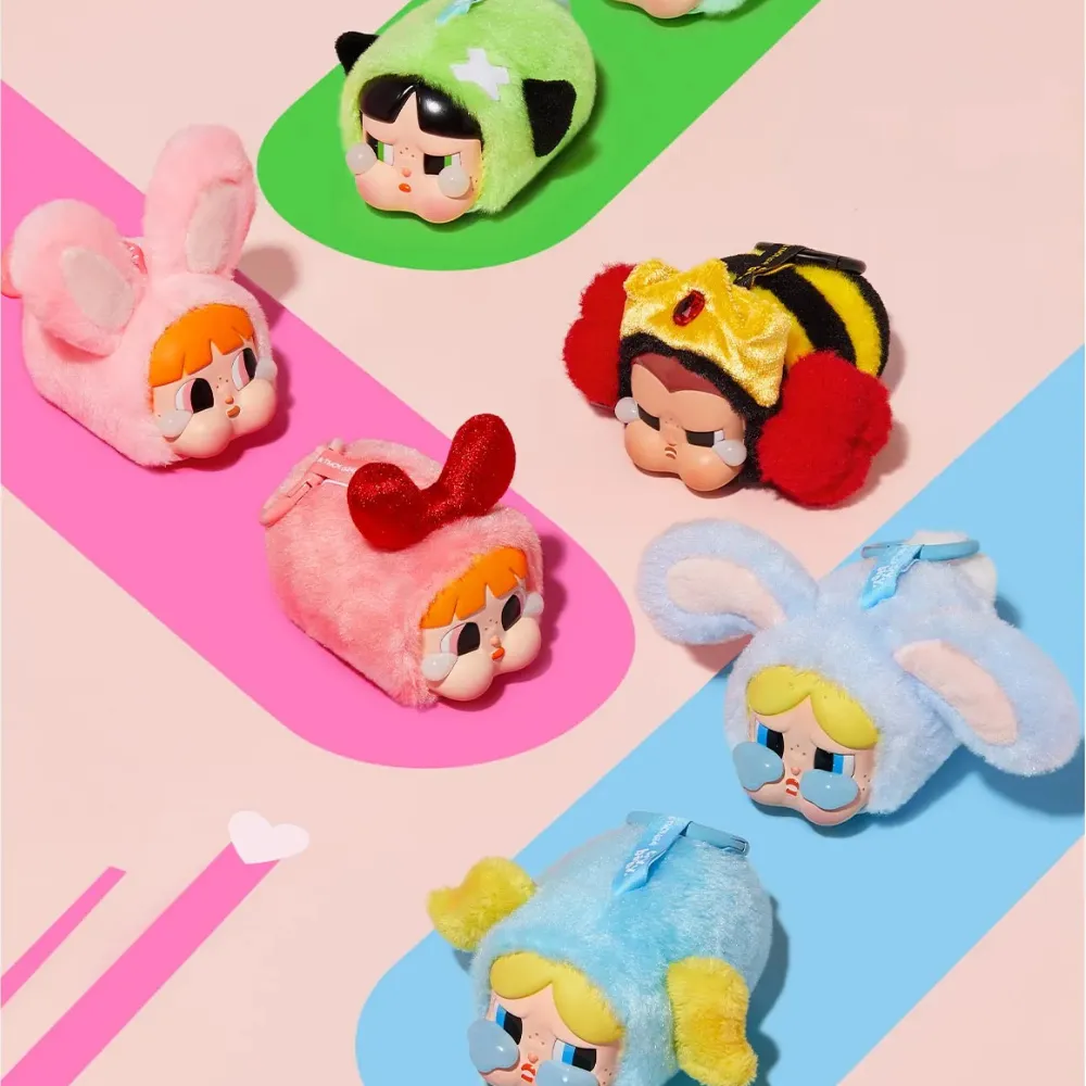 CRYBABY × Powerpuff Girls Series-Vinyl Face Plush Blind Box